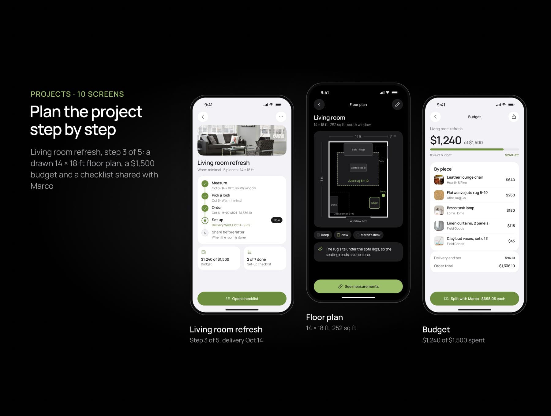 Nook – AI Room Restyle App UI Kit — 4