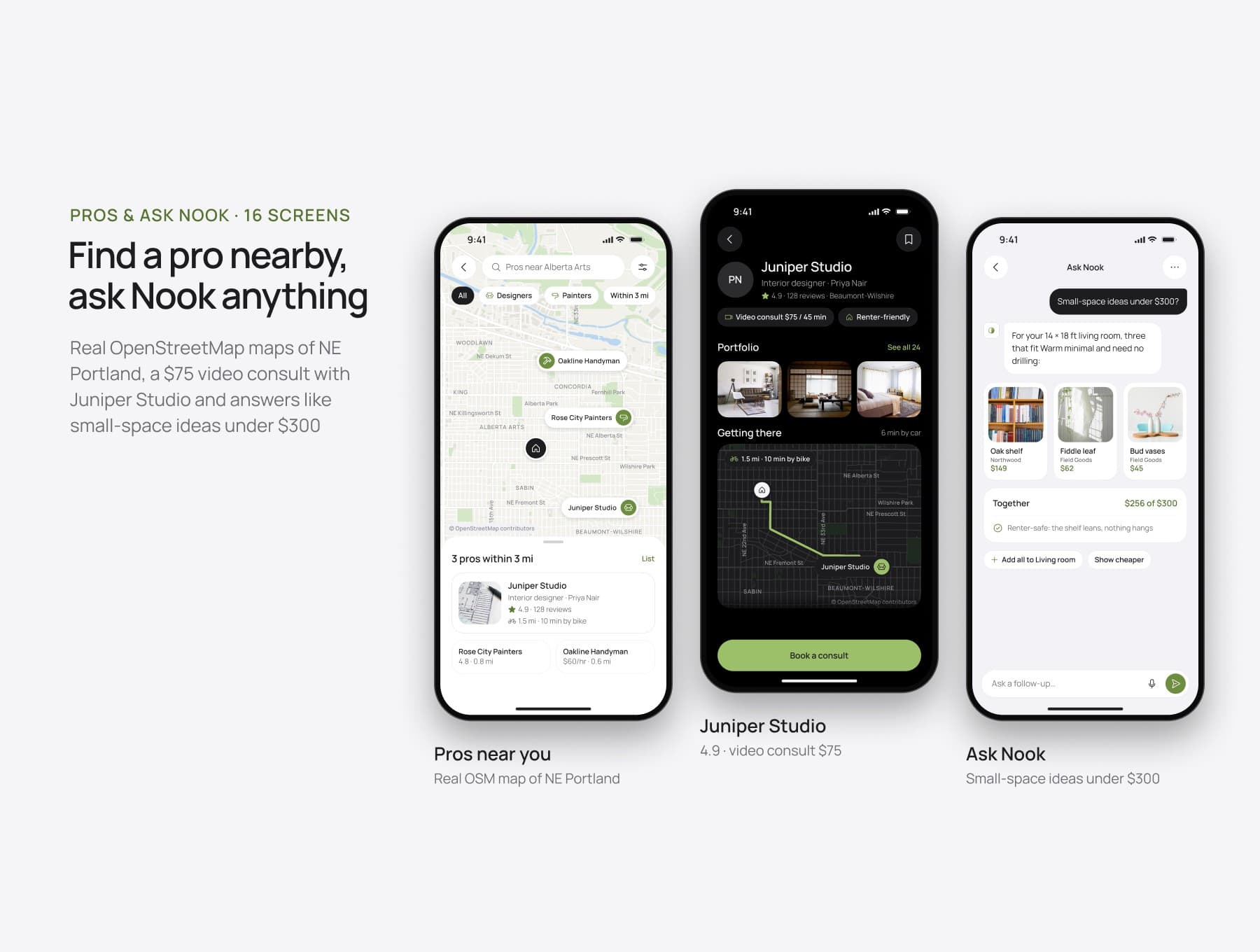 Nook – AI Room Restyle App UI Kit — 5