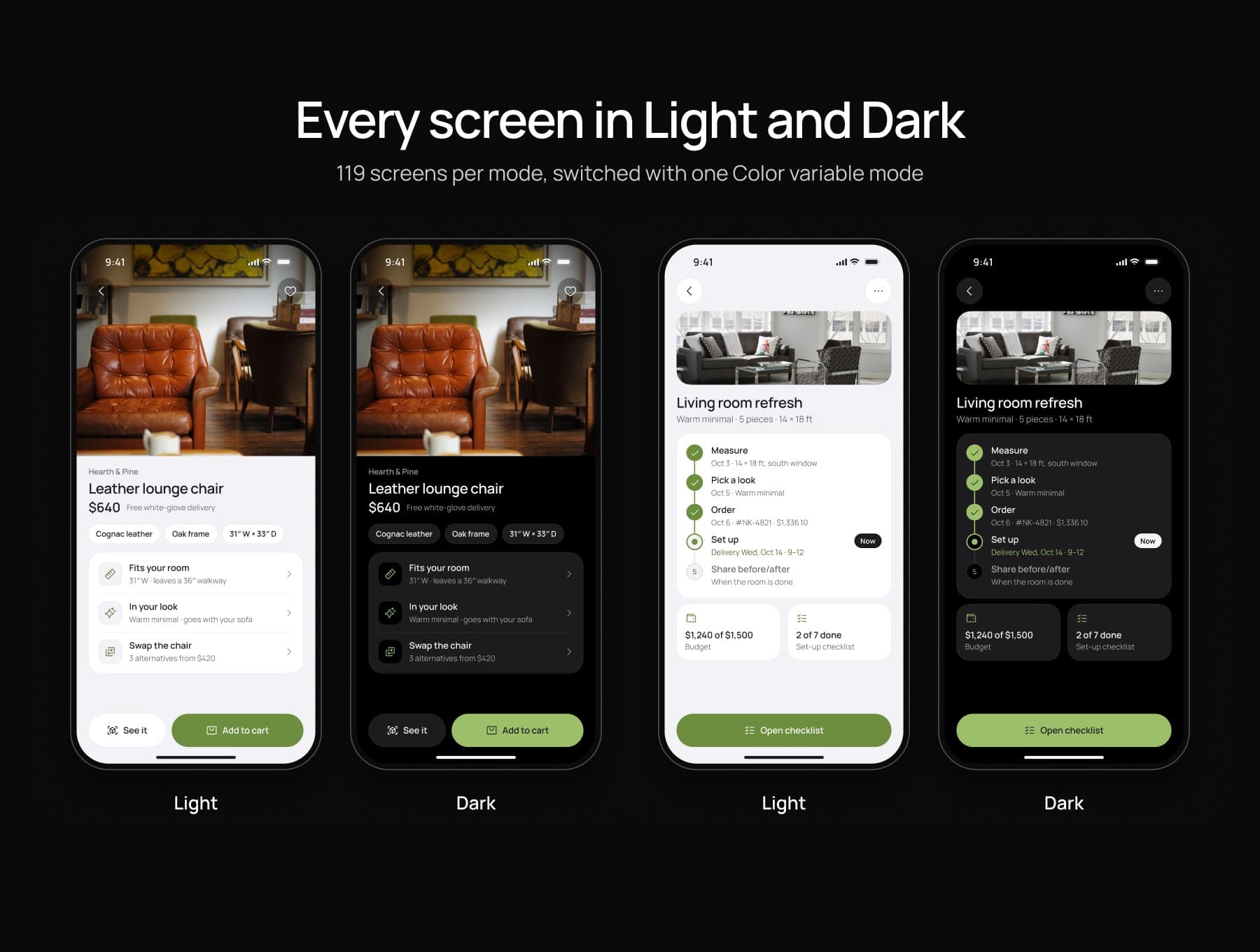 Nook – AI Room Restyle App UI Kit — 6