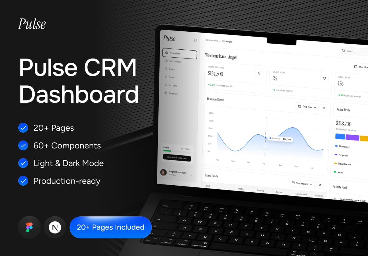 Pulse CRM Dashboard
