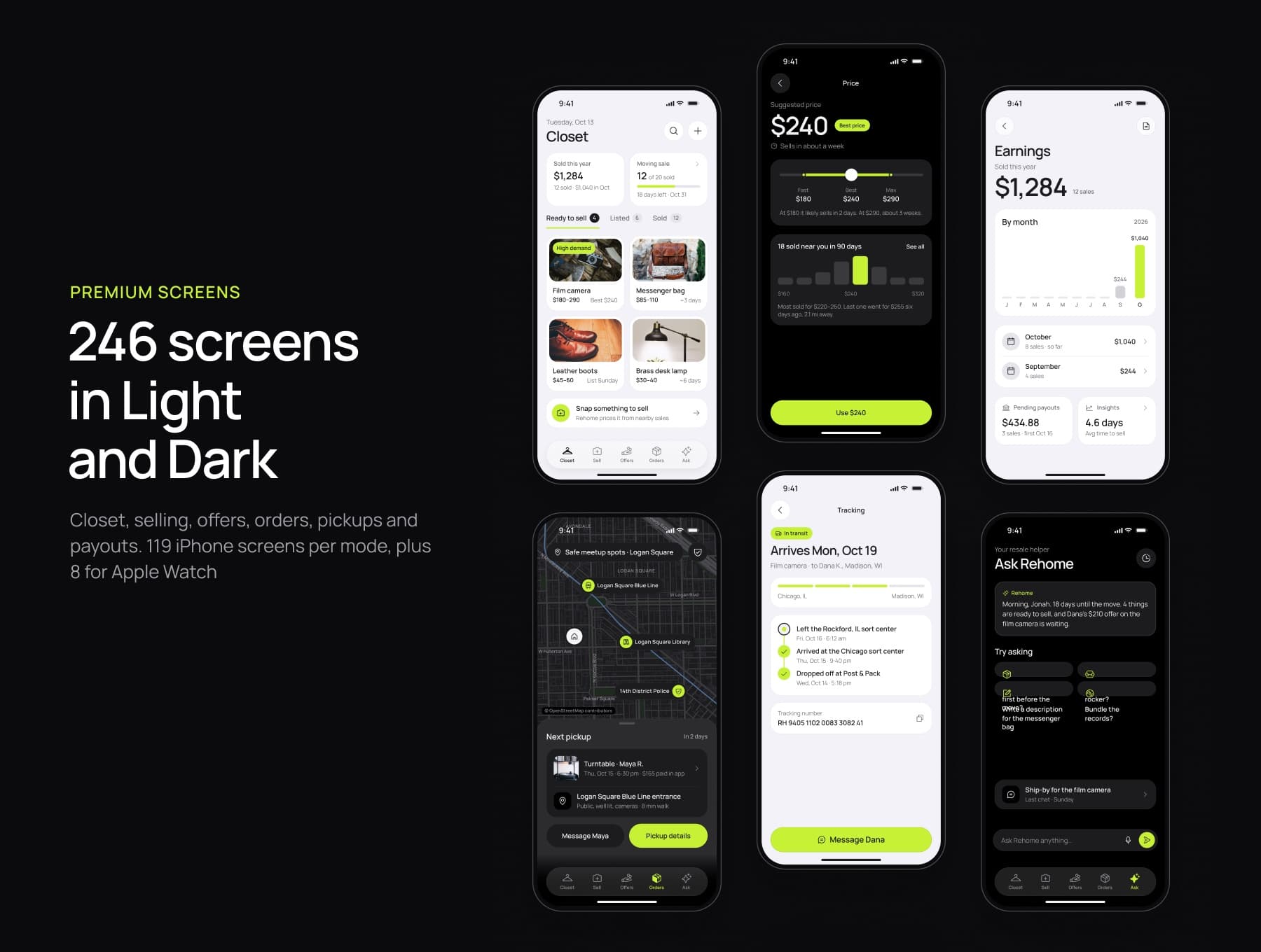 Rehome – AI Resale Assistant App UI Kit — 4
