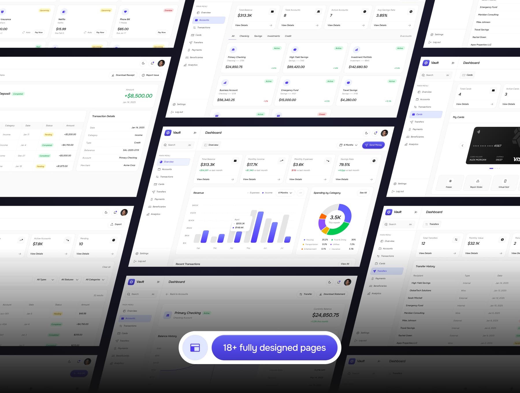 Vault Finance Dashboard — 4