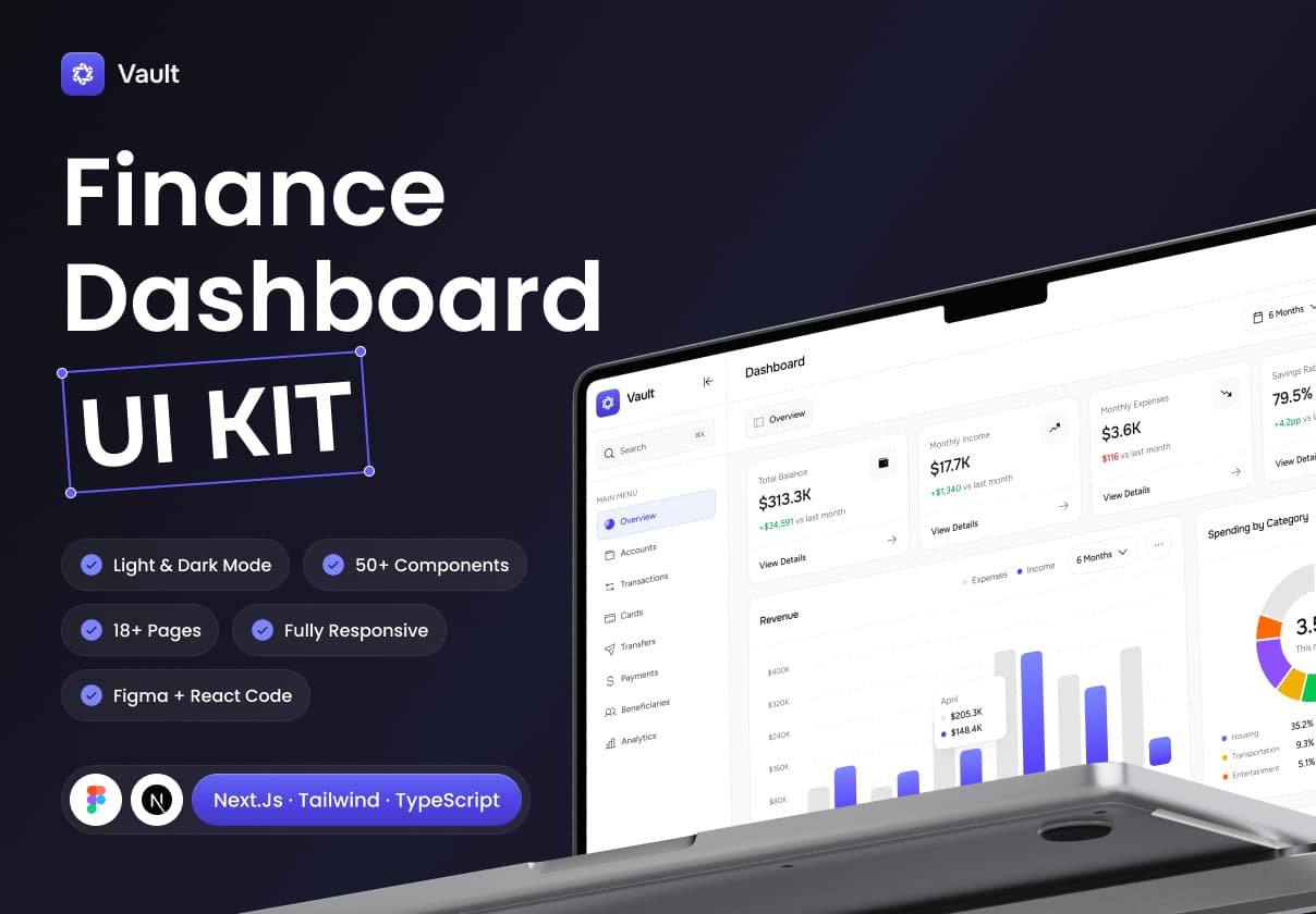 Vault Finance Dashboard